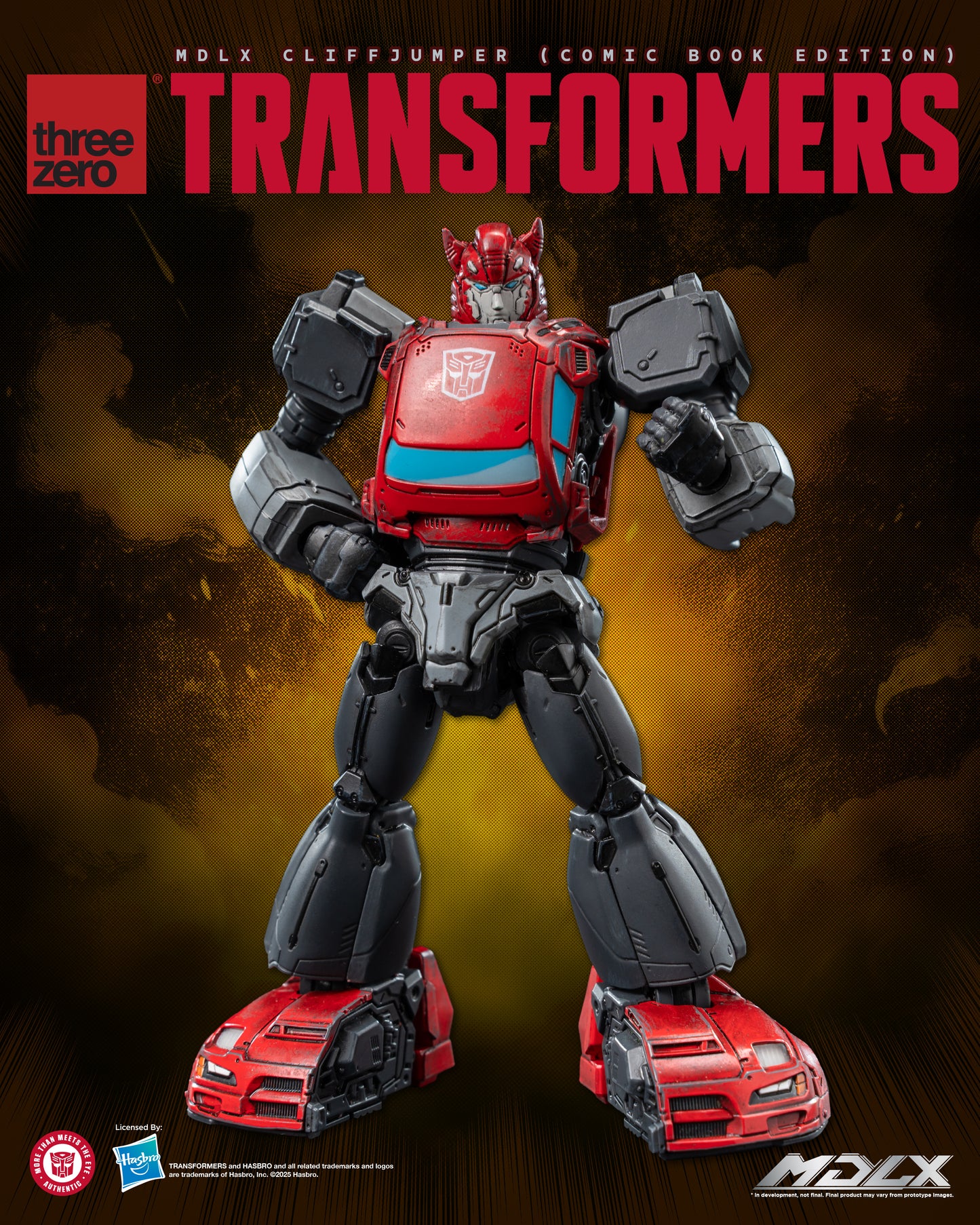 PRE ORDER – TRANSFORMERS MDLX CLIFFJUMPER (COMIC BOOK EDITION) 3Z0873