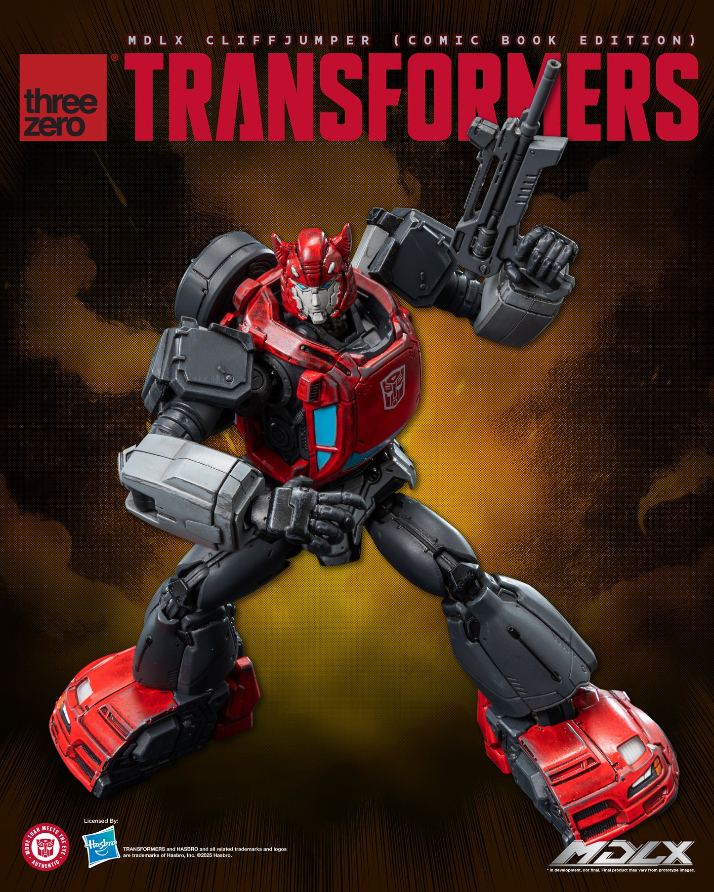 PRE ORDER – TRANSFORMERS MDLX CLIFFJUMPER (COMIC BOOK EDITION) 3Z0873