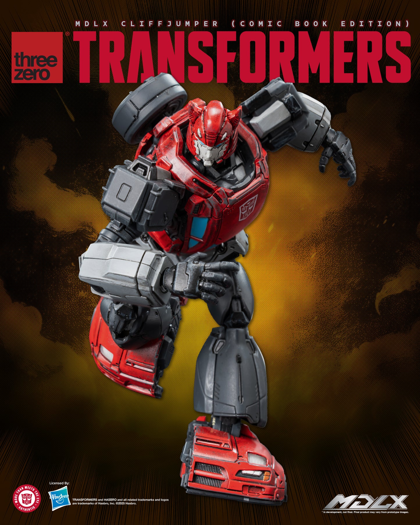 PRE ORDER – TRANSFORMERS MDLX CLIFFJUMPER (COMIC BOOK EDITION) 3Z0873