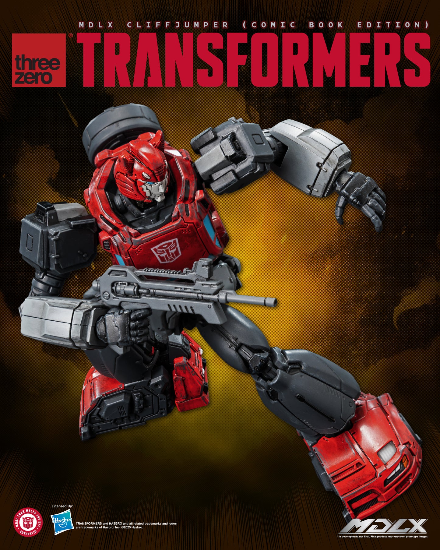PRE ORDER – TRANSFORMERS MDLX CLIFFJUMPER (COMIC BOOK EDITION) 3Z0873