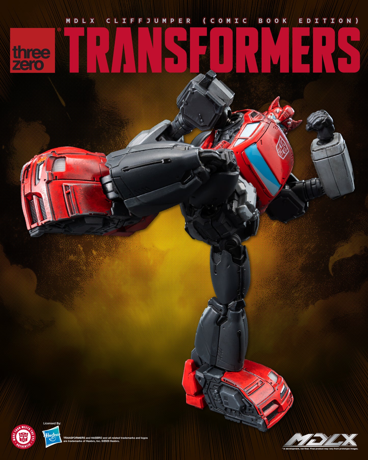PRE ORDER – TRANSFORMERS MDLX CLIFFJUMPER (COMIC BOOK EDITION) 3Z0873