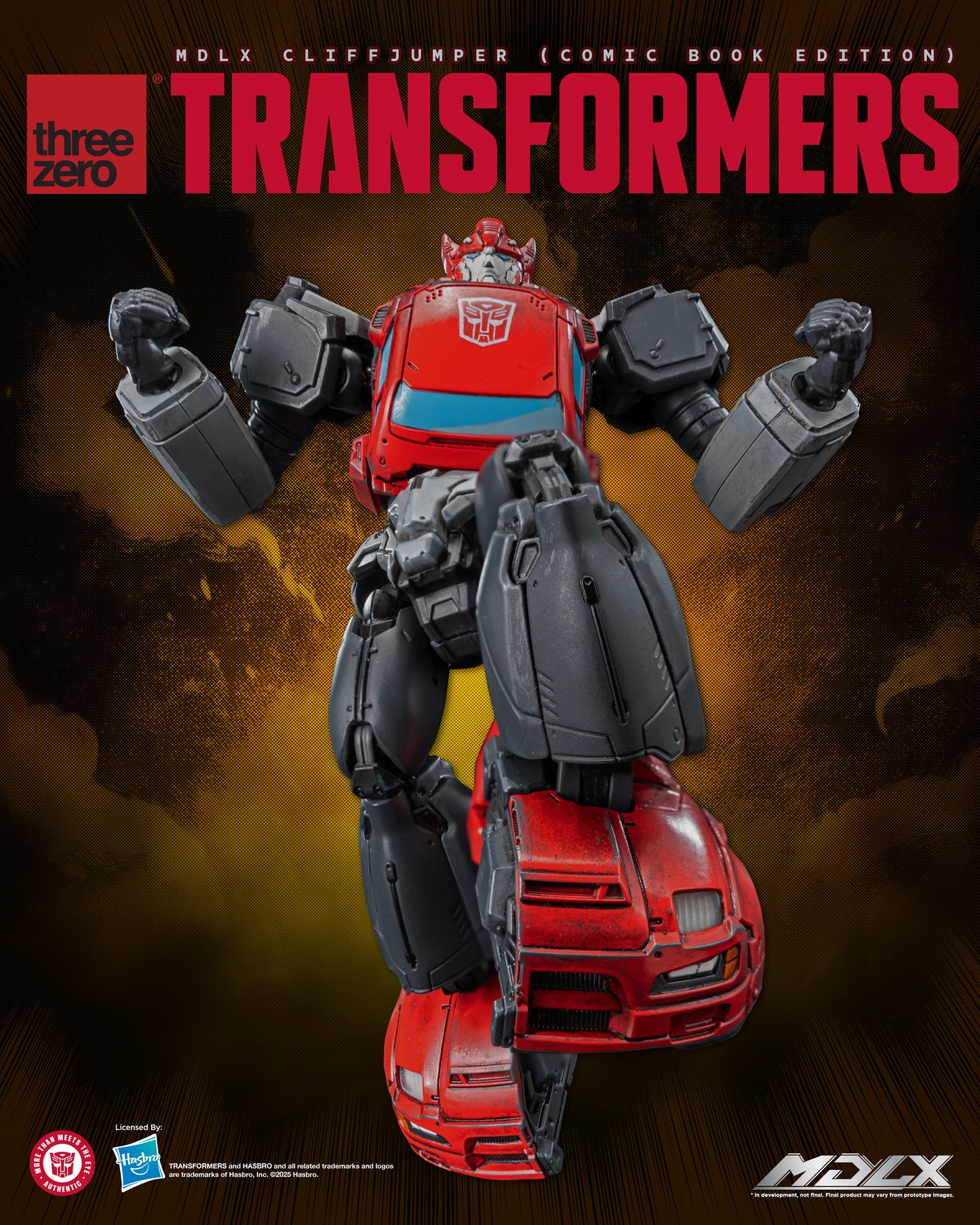 PRE ORDER – TRANSFORMERS MDLX CLIFFJUMPER (COMIC BOOK EDITION) 3Z0873