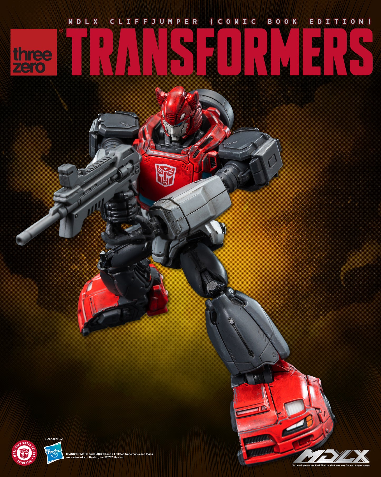 PRE ORDER – TRANSFORMERS MDLX CLIFFJUMPER (COMIC BOOK EDITION) 3Z0873