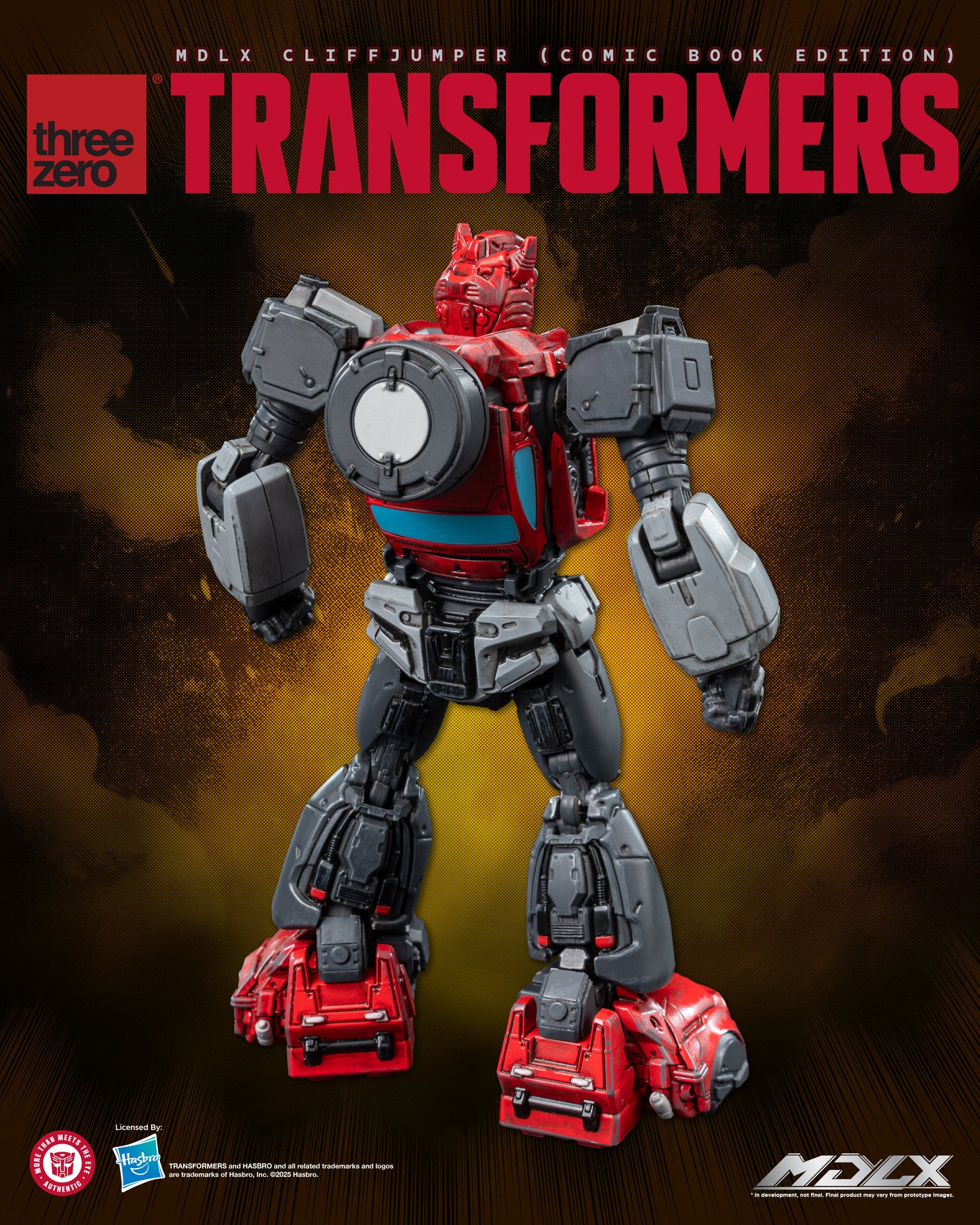 PRE ORDER – TRANSFORMERS MDLX CLIFFJUMPER (COMIC BOOK EDITION) 3Z0873