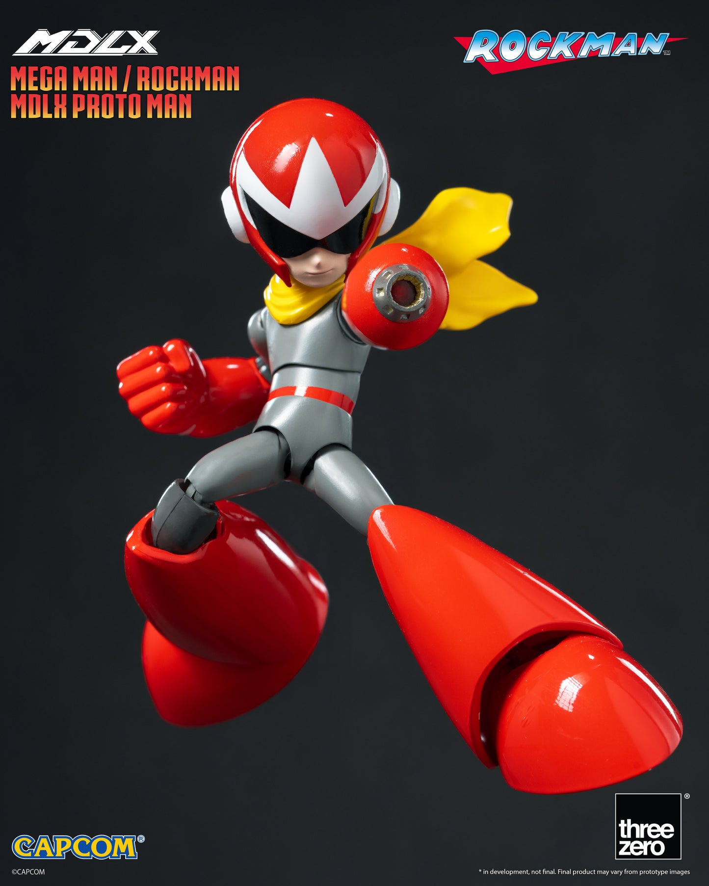 PRE ORDER – ROCKMAN MEGA MAN MDLX PROTO MAN 3Z0989