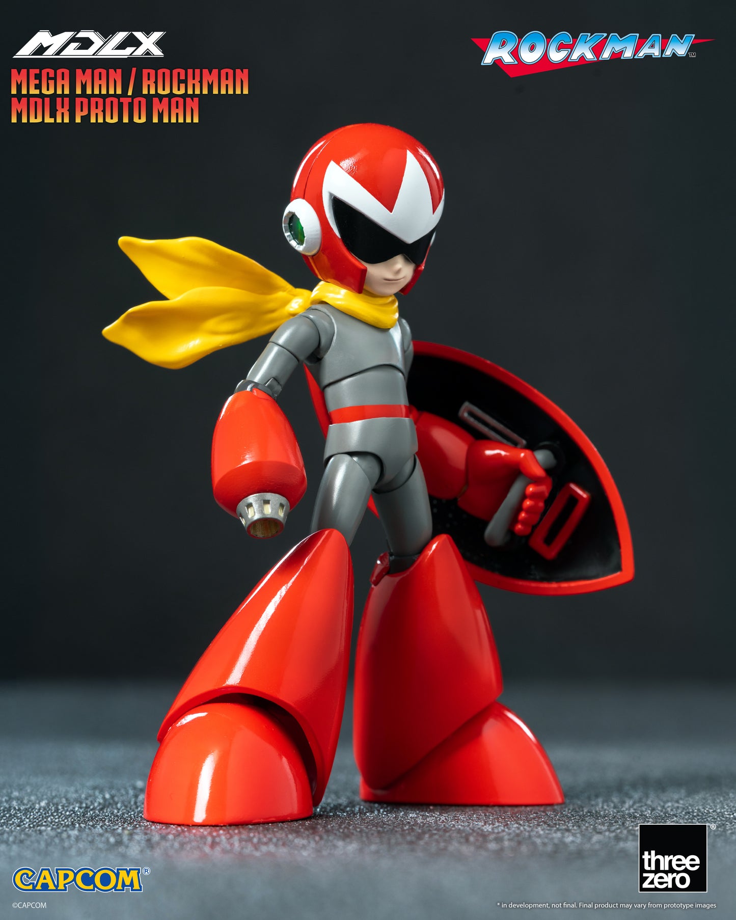PRE ORDER – ROCKMAN MEGA MAN MDLX PROTO MAN 3Z0989