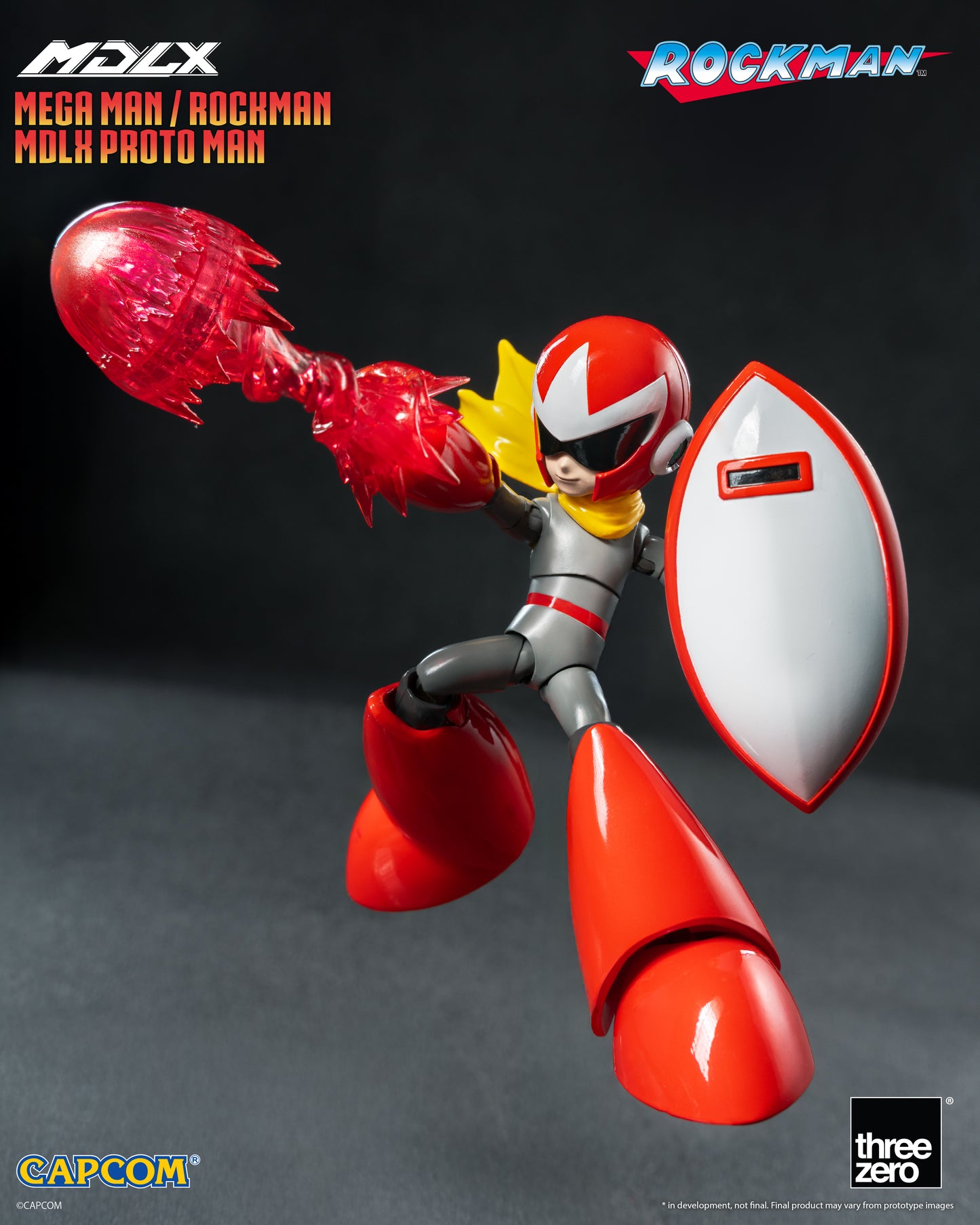 PRE ORDER – ROCKMAN MEGA MAN MDLX PROTO MAN 3Z0989
