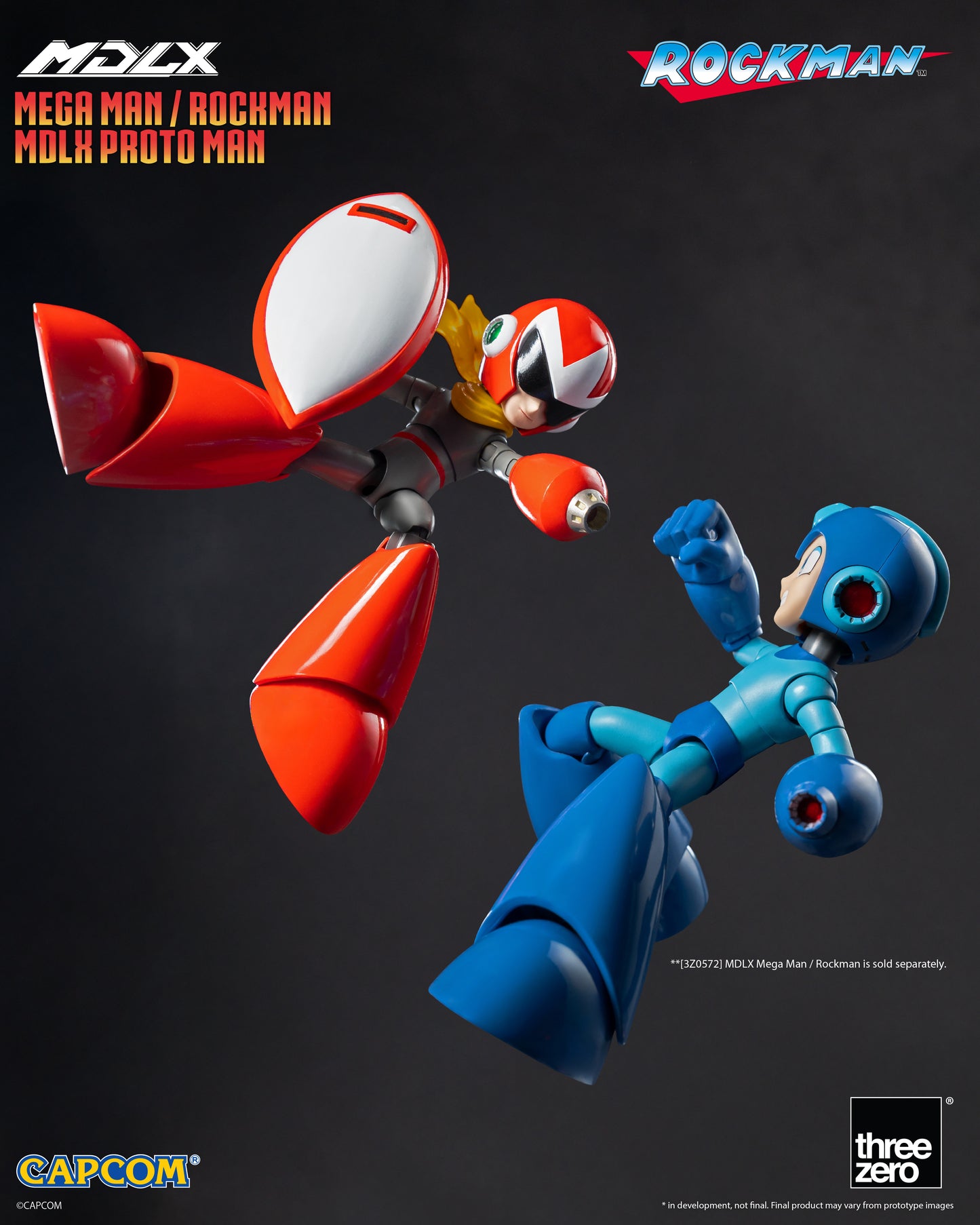 PRE ORDER – ROCKMAN MEGA MAN MDLX PROTO MAN 3Z0989