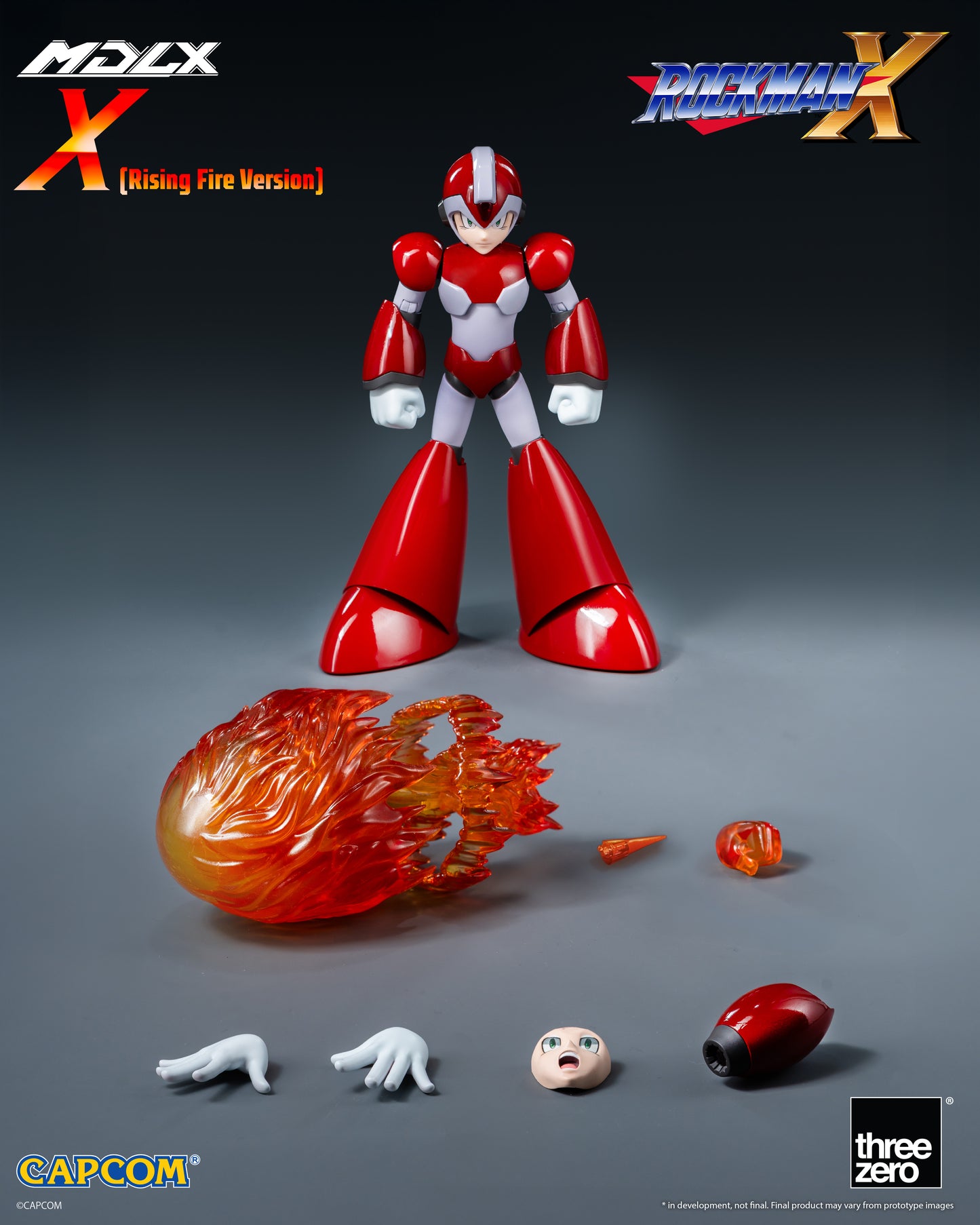 PRE ORDER – ROCKMAN X MEGA MAN X MDLX X (RISING FIRE VERSION)
