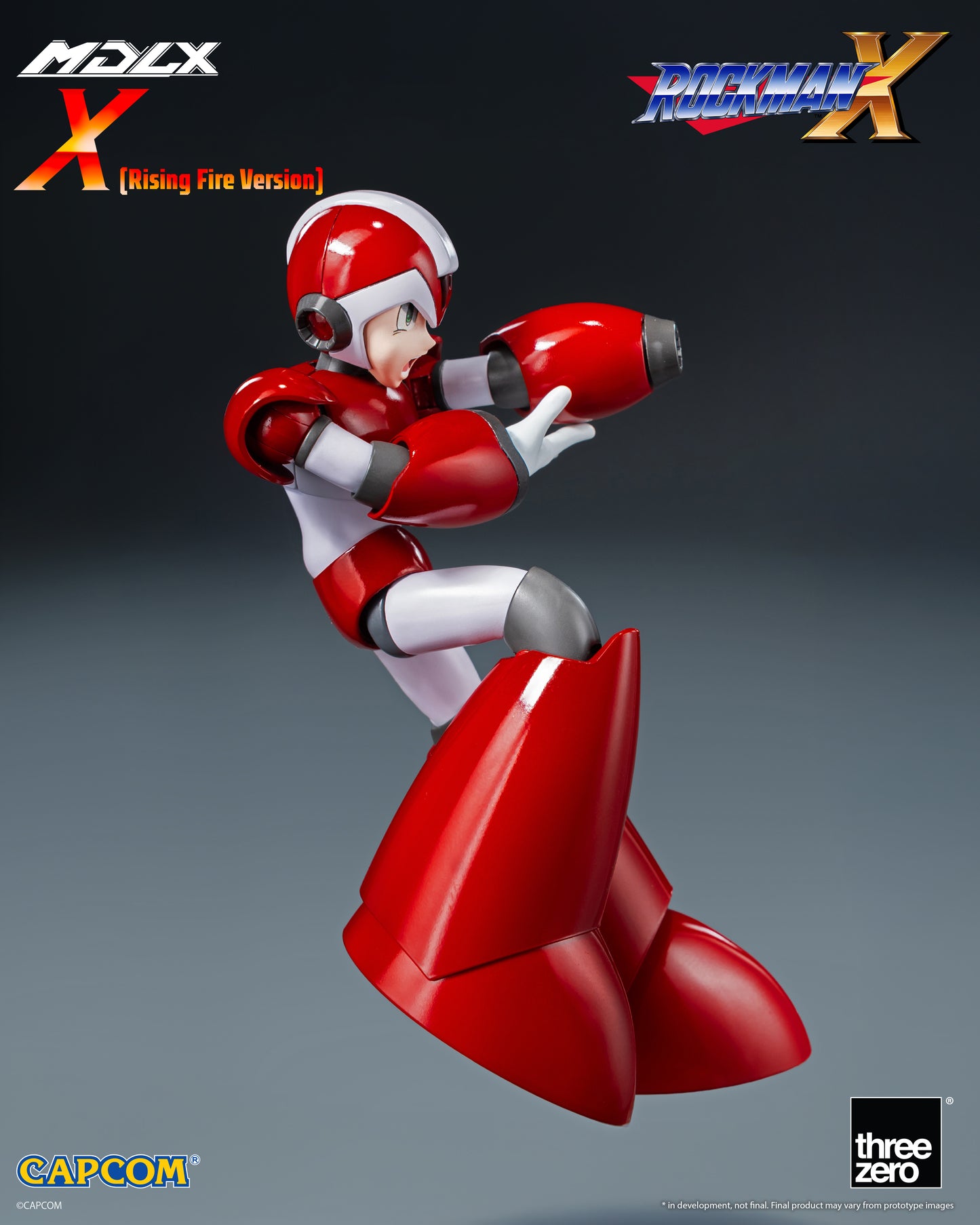 PRE ORDER – ROCKMAN X MEGA MAN X MDLX X (RISING FIRE VERSION)