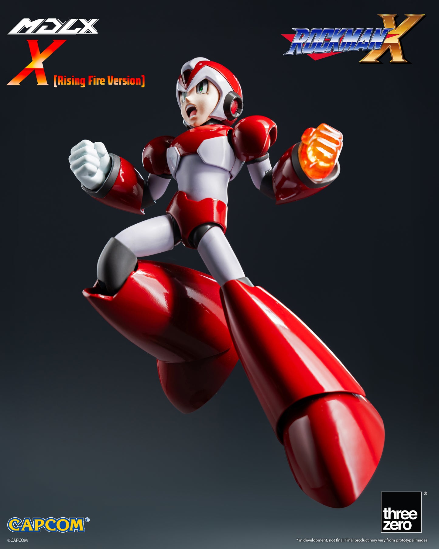 PRE ORDER – ROCKMAN X MEGA MAN X MDLX X (RISING FIRE VERSION)