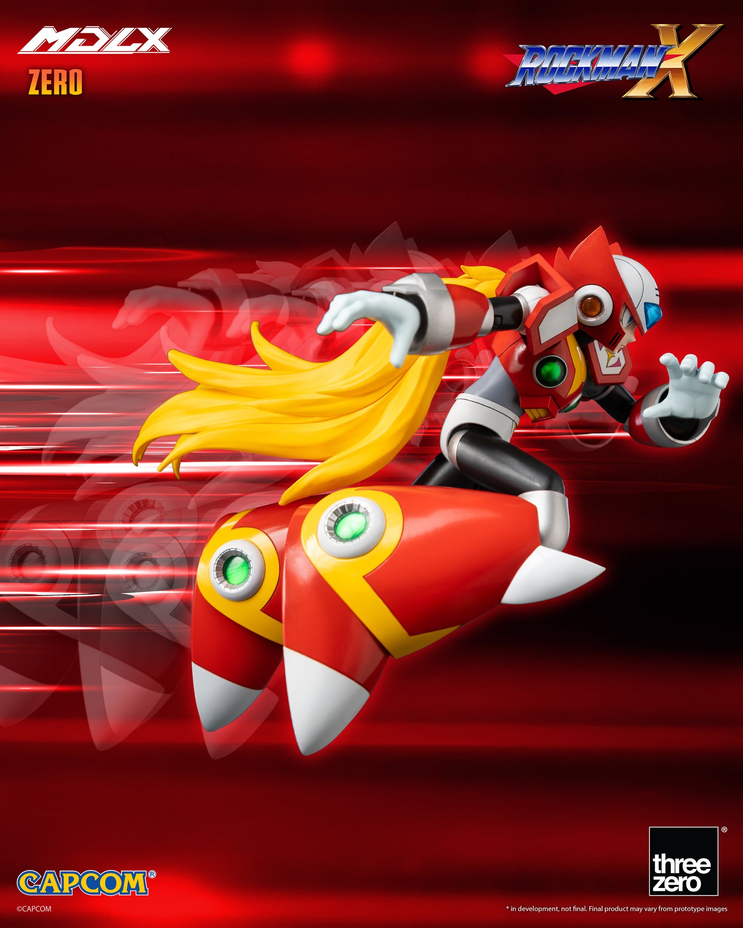 PRE ORDER – THREEZERO 3Z0574 ROCKMAN MEGA MAN MDLX ZERO