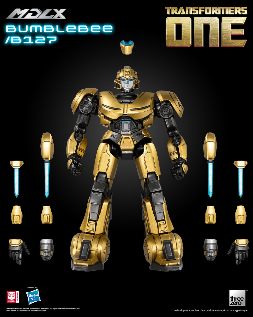 PRE ORDER – THREEZERO 3Z0840 TRANSFORMERS ONE - MDLX BUMBLEBEE B127 ...