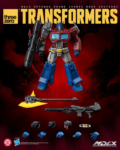 PRE ORDER – TRANSFORMERS MDLX OPTIMUS PRIME (COMIC BOOK EDITION) 3Z0871