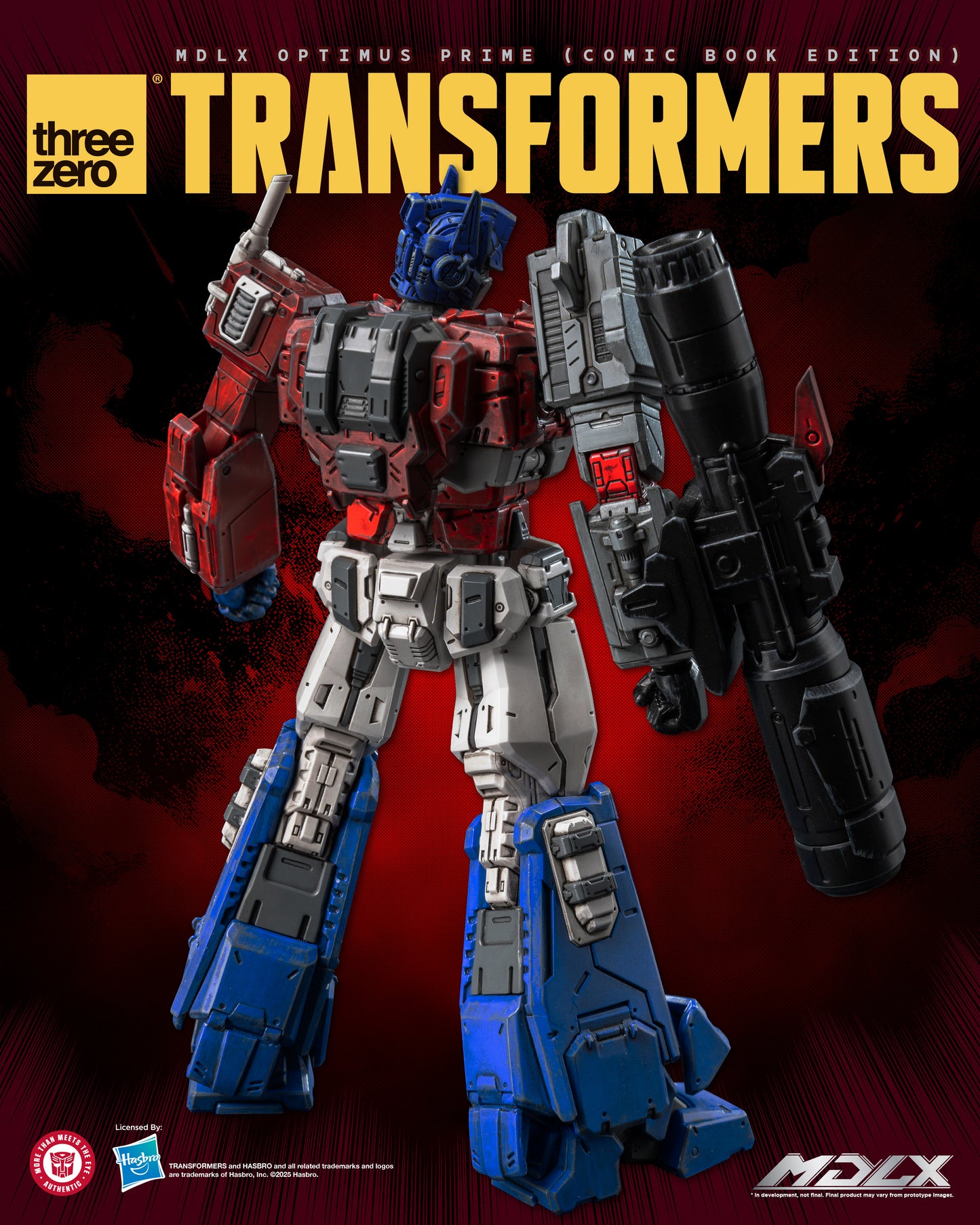 PRE ORDER – TRANSFORMERS MDLX OPTIMUS PRIME (COMIC BOOK EDITION) 3Z0871