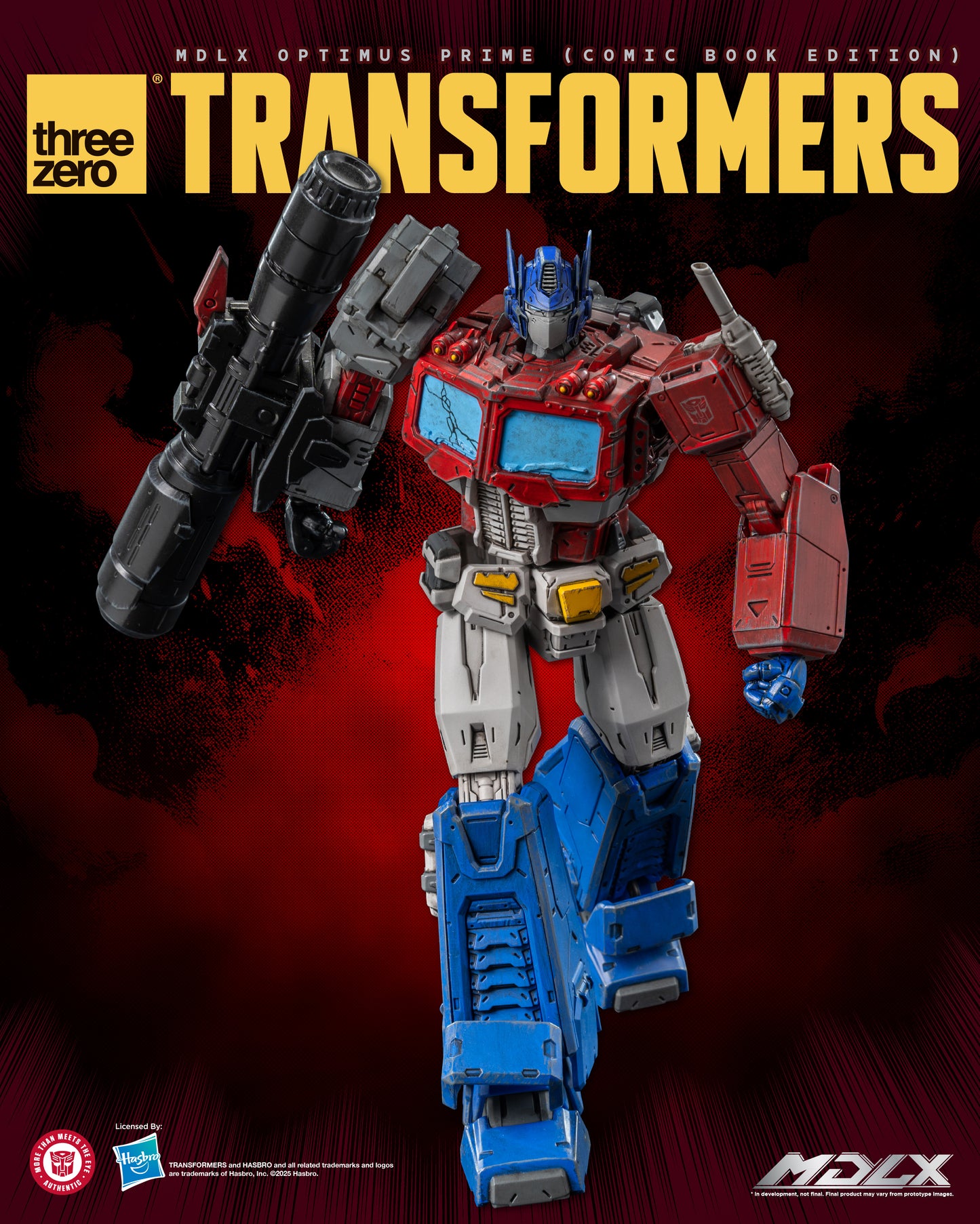 PRE ORDER – TRANSFORMERS MDLX OPTIMUS PRIME (COMIC BOOK EDITION) 3Z0871