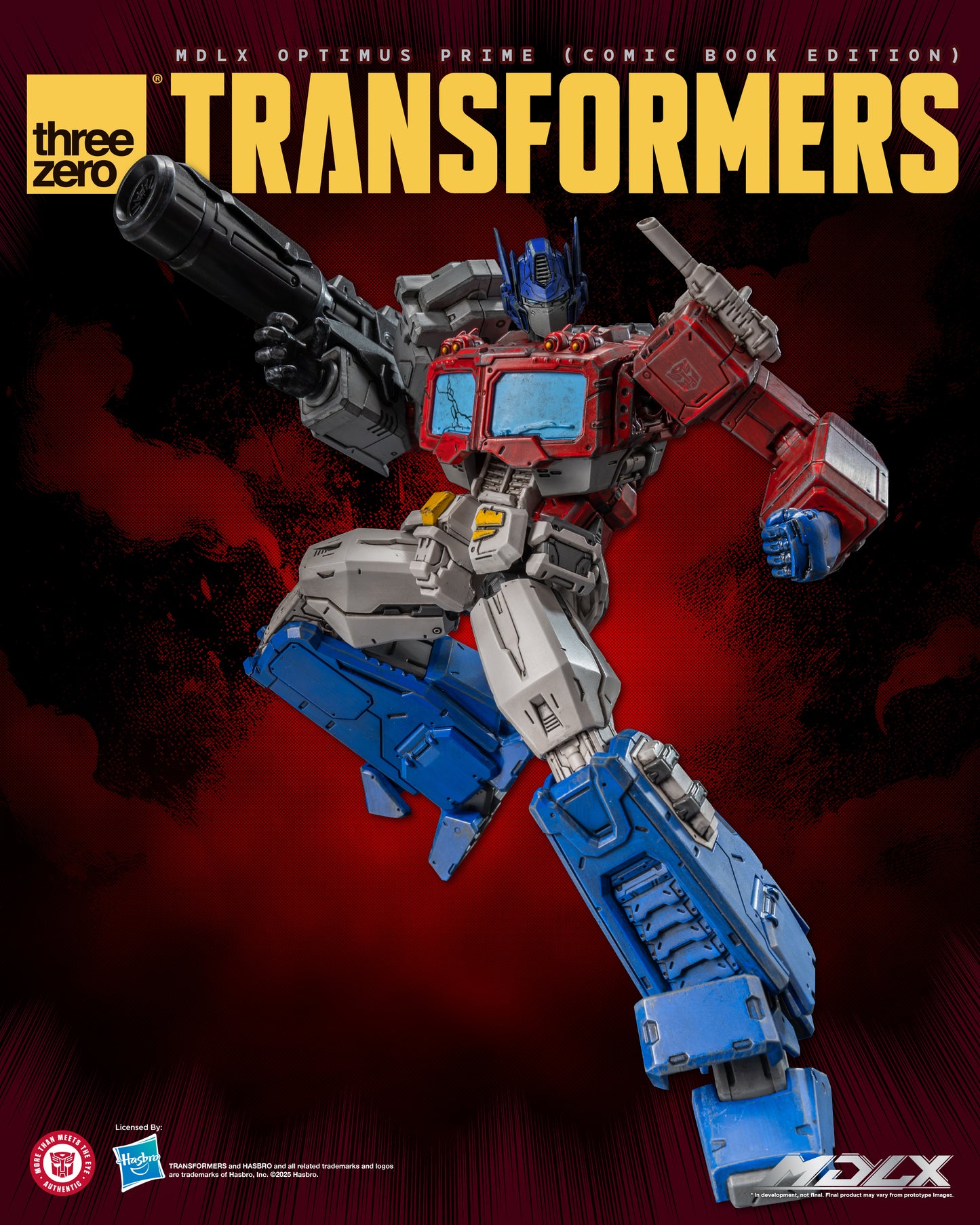 PRE ORDER – TRANSFORMERS MDLX OPTIMUS PRIME (COMIC BOOK EDITION) 3Z0871