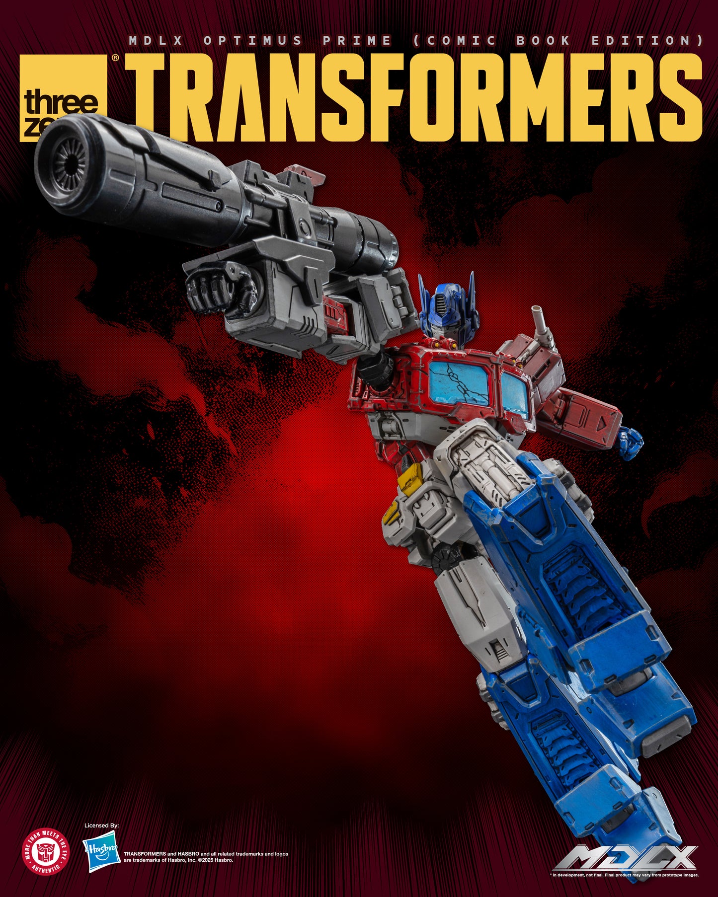 PRE ORDER – TRANSFORMERS MDLX OPTIMUS PRIME (COMIC BOOK EDITION) 3Z0871