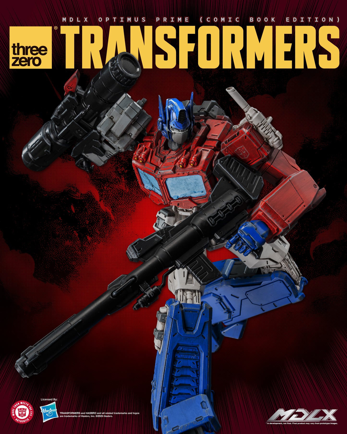 PRE ORDER – TRANSFORMERS MDLX OPTIMUS PRIME (COMIC BOOK EDITION) 3Z0871
