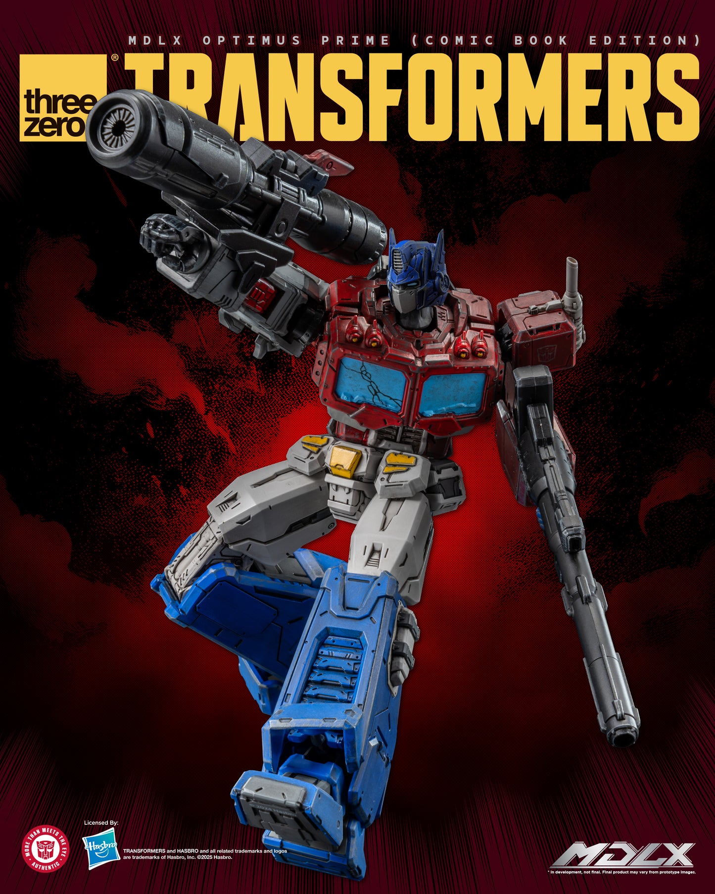 PRE ORDER – TRANSFORMERS MDLX OPTIMUS PRIME (COMIC BOOK EDITION) 3Z0871