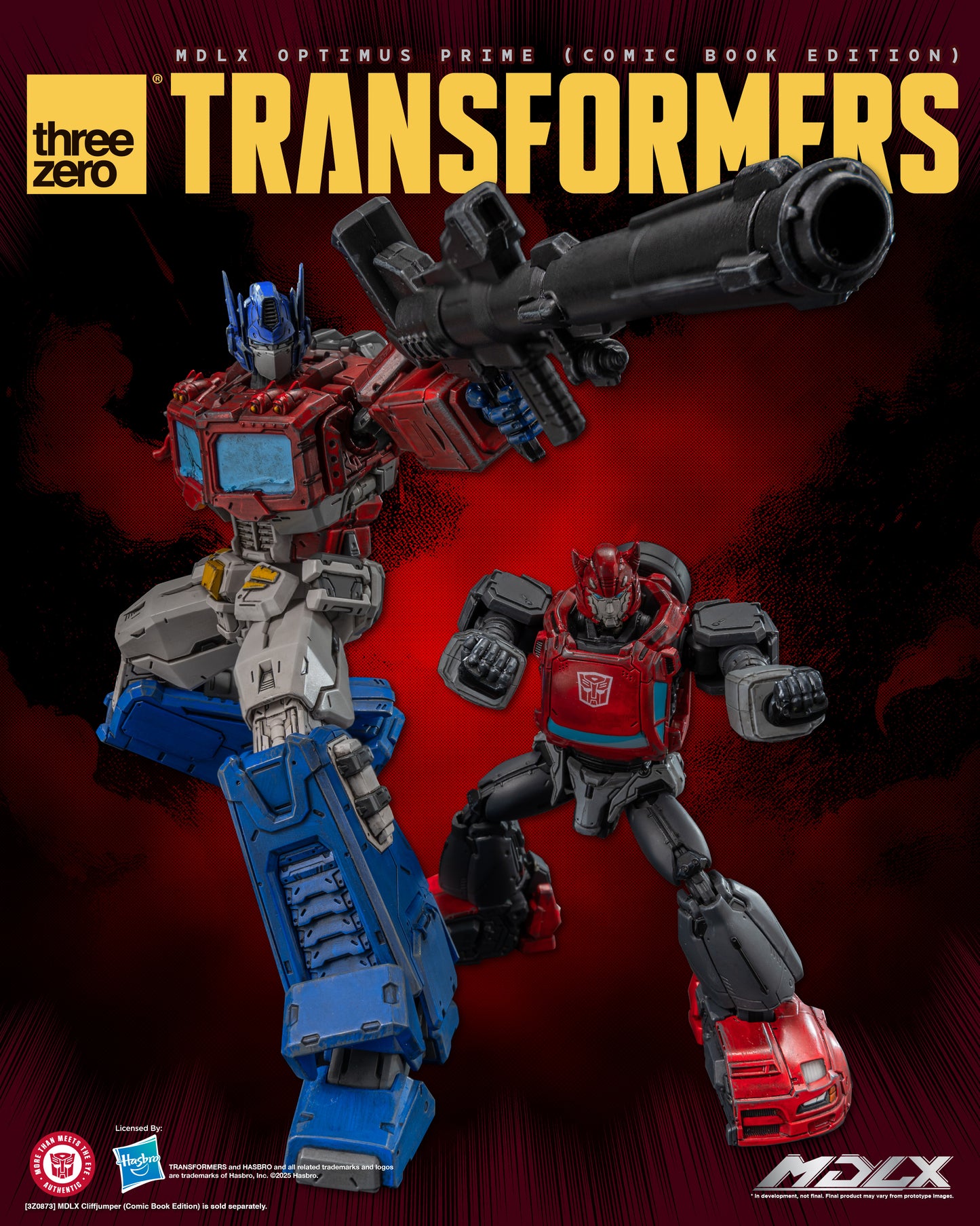 PRE ORDER – TRANSFORMERS MDLX OPTIMUS PRIME (COMIC BOOK EDITION) 3Z0871