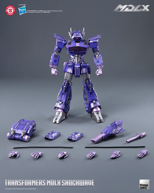 PRE ORDER – THREEZERO 3Z0341 TRANSFORMERS MDLX SHOCKWAVE