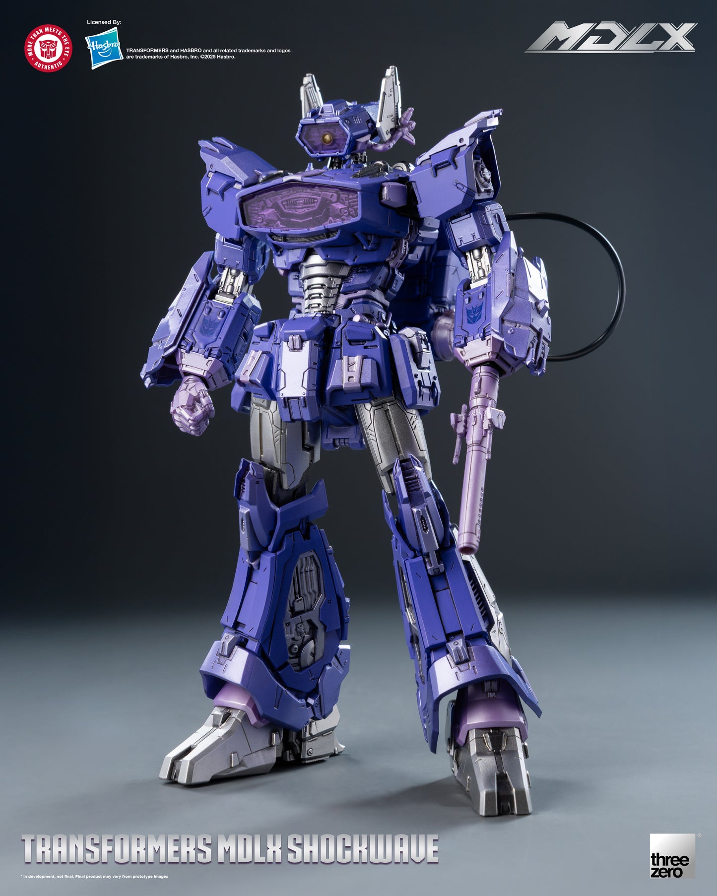 PRE ORDER – THREEZERO 3Z0341 TRANSFORMERS MDLX SHOCKWAVE