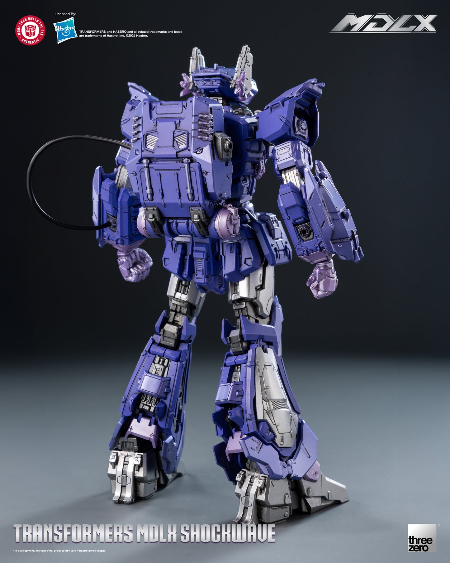 PRE ORDER – THREEZERO 3Z0341 TRANSFORMERS MDLX SHOCKWAVE