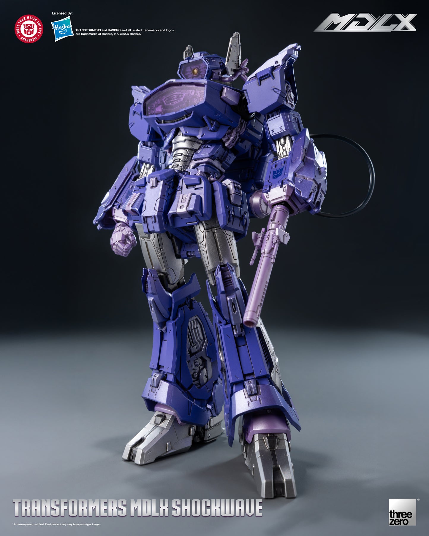 PRE ORDER – THREEZERO 3Z0341 TRANSFORMERS MDLX SHOCKWAVE