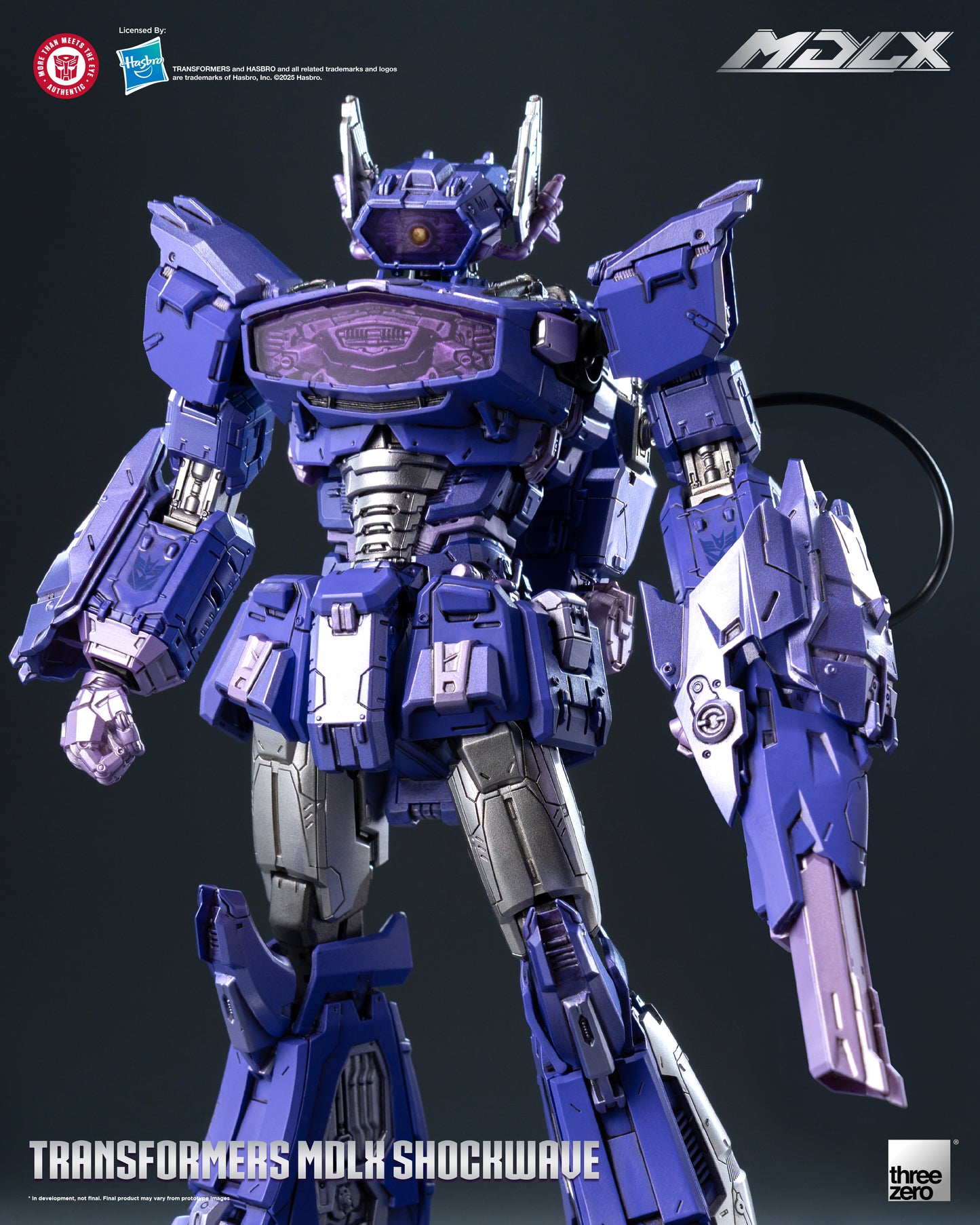 PRE ORDER – THREEZERO 3Z0341 TRANSFORMERS MDLX SHOCKWAVE