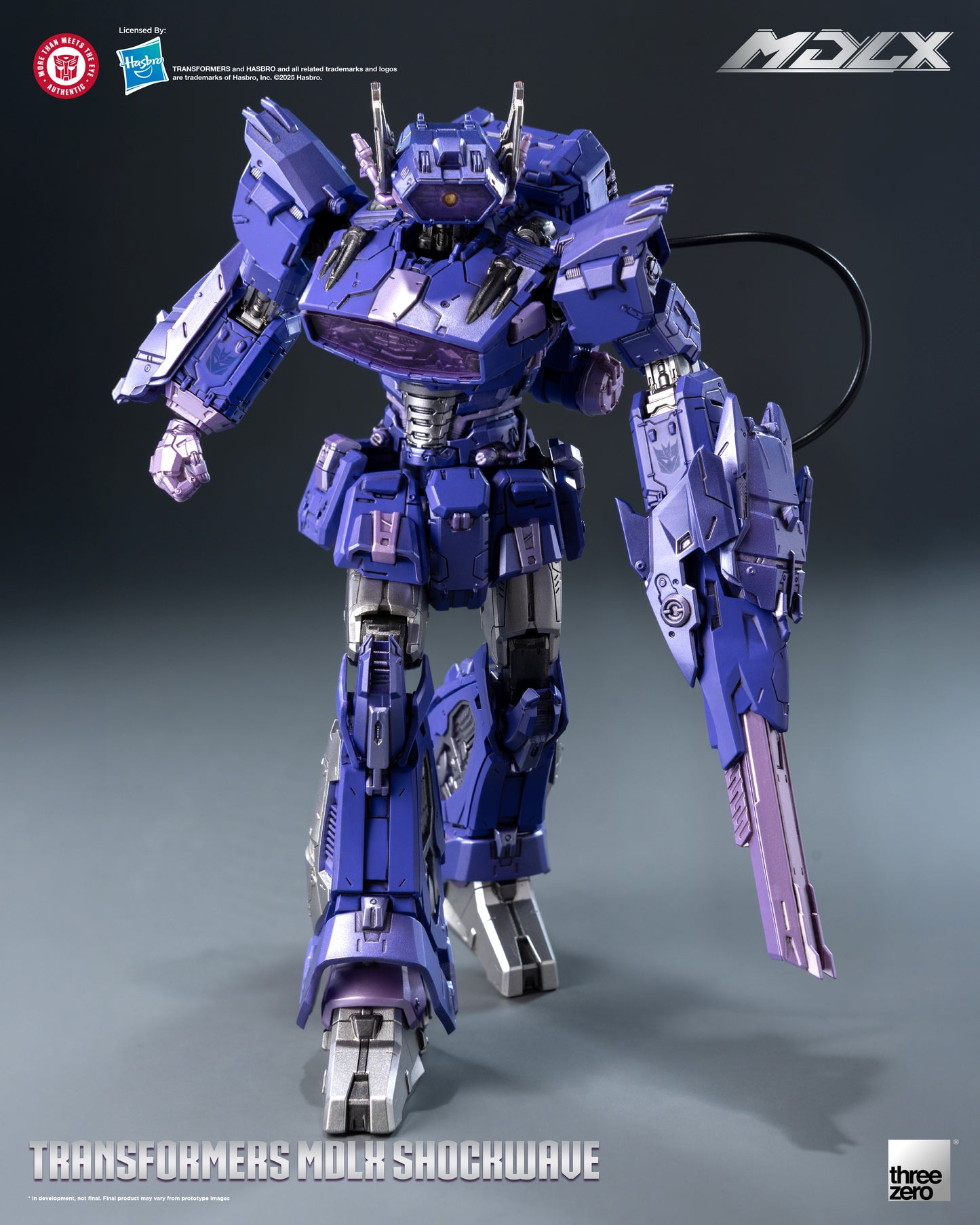 PRE ORDER – THREEZERO 3Z0341 TRANSFORMERS MDLX SHOCKWAVE