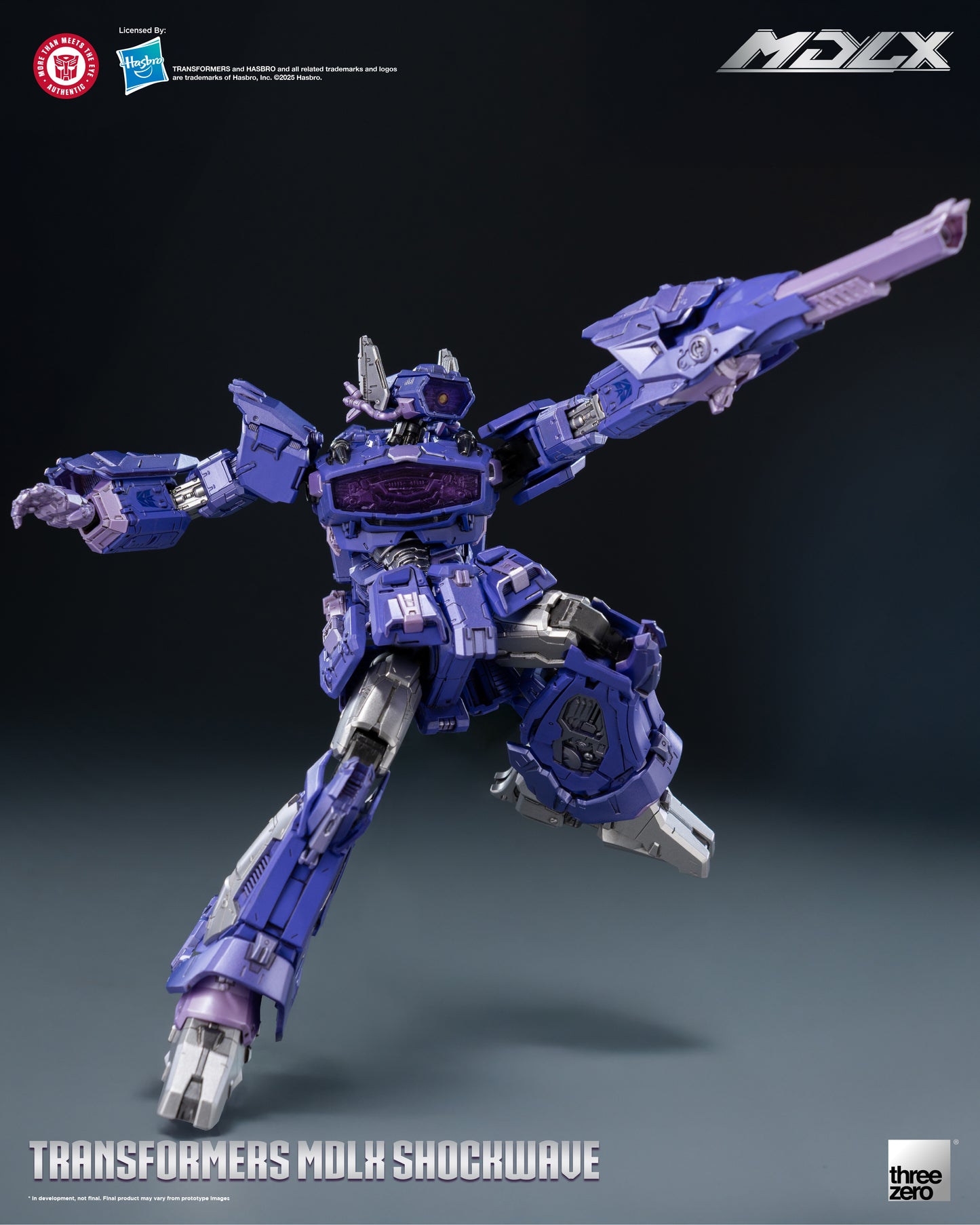 PRE ORDER – THREEZERO 3Z0341 TRANSFORMERS MDLX SHOCKWAVE