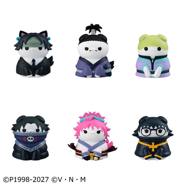 PRE ORDER – MEGA CAT PROJECT HUNTER×HUNTER NYANTER×NYANTER - THE PHANTOM TROUPE × CAT (SET OF 8)
