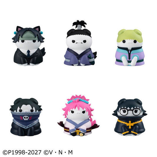 PRE ORDER – MEGA CAT PROJECT HUNTER×HUNTER NYANTER×NYANTER - THE PHANTOM TROUPE × CAT (SET OF 8)