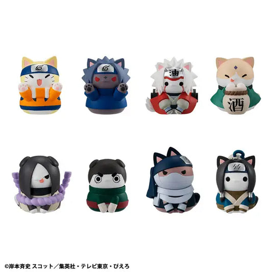 PRE ORDER – MEGA CAT PROJECT NARUTO - NYARUTO! COME HERE SASUKE-KUN～ （REPEAT） (BOX OF 8)