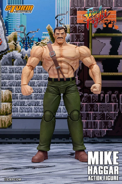 PRE ORDER – STORM COLLECTIBLES - CAFF01 - 1/12 MIKE HAGGAR - FINAL FIGHT