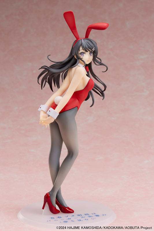 PRE ORDER – 1/7 RASCAL DOES NOT DREAM - MAI SAKURAJIMA (RED BUNNY GIRL VER.) SCALE FIGURE