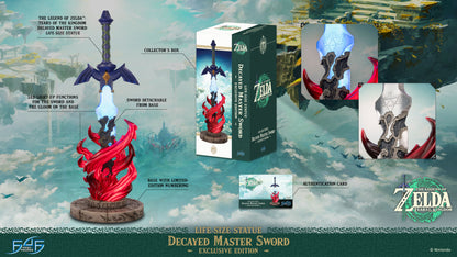 PRE ORDER – THE LEGEND OF ZELDA™: TEARS OF THE KINGDOM DECAYED MASTER SWORD LIFE-SIZE STATUE (EXCLUSIVE EDITION)
