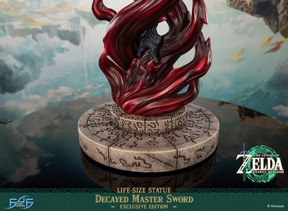 PRE ORDER – THE LEGEND OF ZELDA™: TEARS OF THE KINGDOM DECAYED MASTER SWORD LIFE-SIZE STATUE (EXCLUSIVE EDITION)