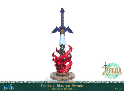 PRE ORDER – THE LEGEND OF ZELDA™: TEARS OF THE KINGDOM DECAYED MASTER SWORD LIFE-SIZE STATUE (EXCLUSIVE EDITION)