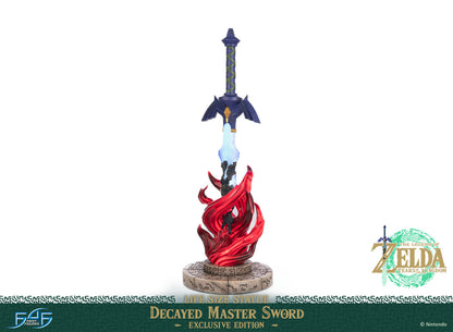 PRE ORDER – THE LEGEND OF ZELDA™: TEARS OF THE KINGDOM DECAYED MASTER SWORD LIFE-SIZE STATUE (EXCLUSIVE EDITION)