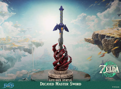 PRE ORDER – THE LEGEND OF ZELDA™: TEARS OF THE KINGDOM DECAYED MASTER SWORD LIFE-SIZE STATUE