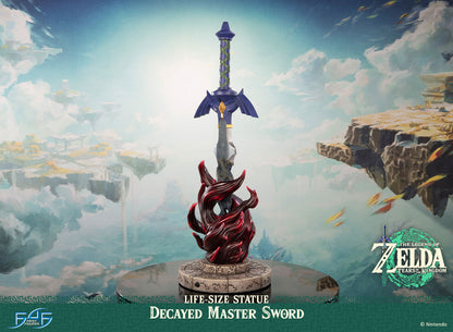 PRE ORDER – THE LEGEND OF ZELDA™: TEARS OF THE KINGDOM DECAYED MASTER SWORD LIFE-SIZE STATUE