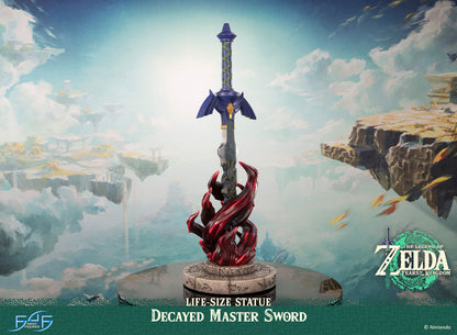PRE ORDER – THE LEGEND OF ZELDA™: TEARS OF THE KINGDOM DECAYED MASTER SWORD LIFE-SIZE STATUE