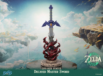 PRE ORDER – THE LEGEND OF ZELDA™: TEARS OF THE KINGDOM DECAYED MASTER SWORD LIFE-SIZE STATUE