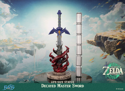 PRE ORDER – THE LEGEND OF ZELDA™: TEARS OF THE KINGDOM DECAYED MASTER SWORD LIFE-SIZE STATUE