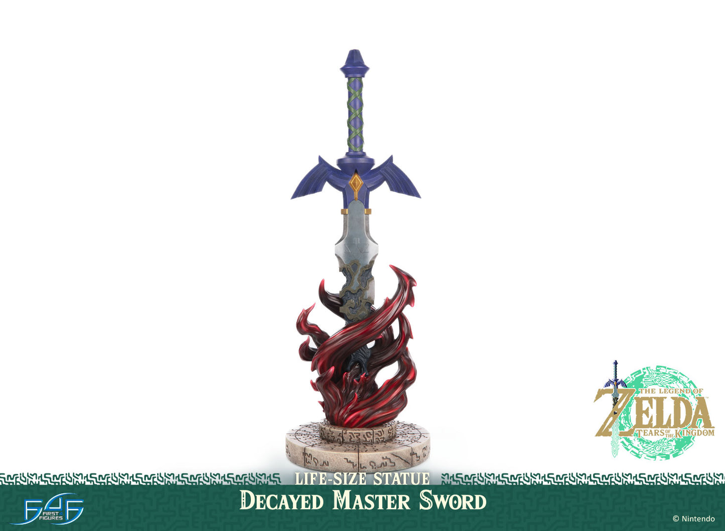 PRE ORDER – THE LEGEND OF ZELDA™: TEARS OF THE KINGDOM DECAYED MASTER SWORD LIFE-SIZE STATUE