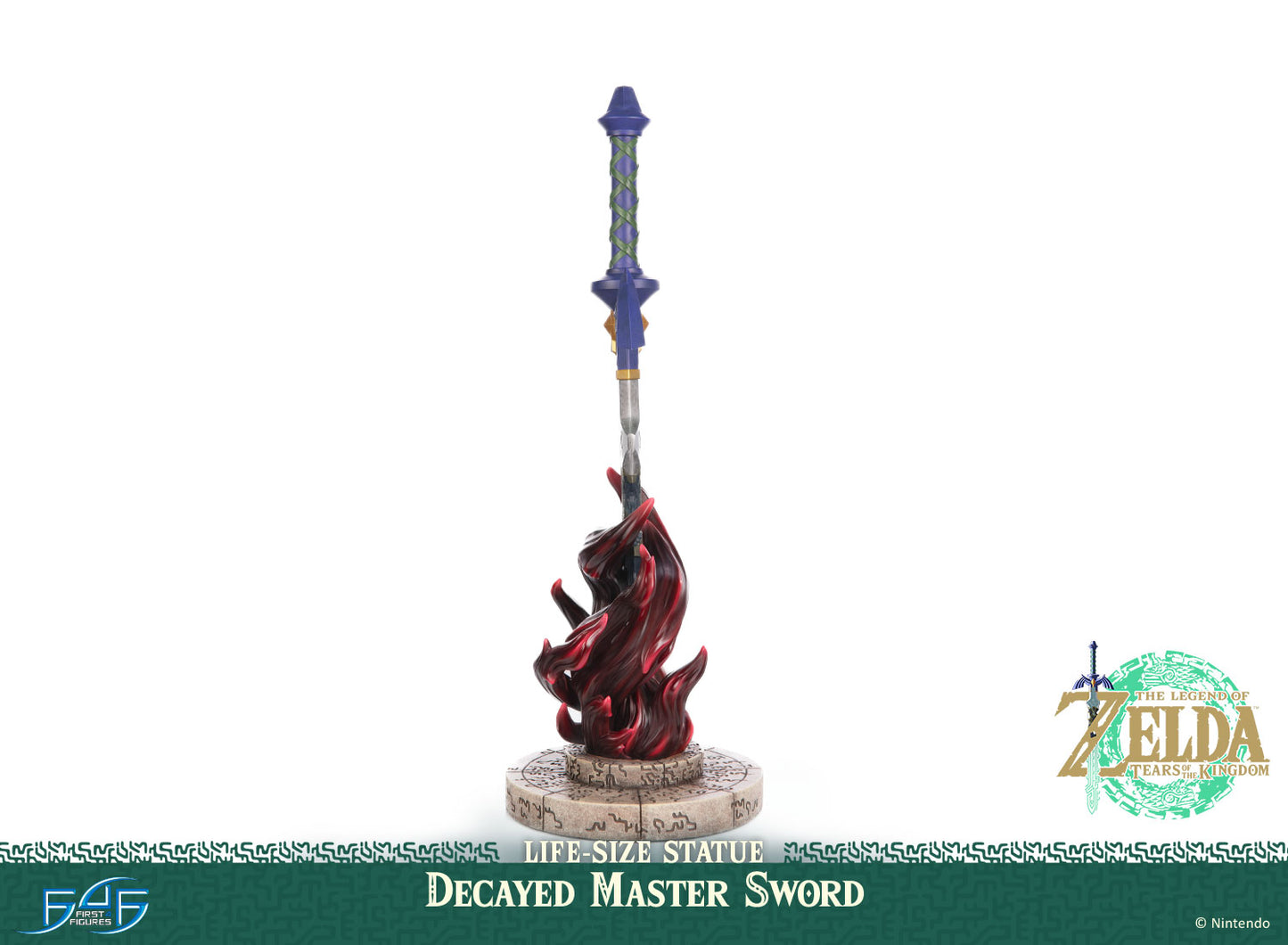PRE ORDER – THE LEGEND OF ZELDA™: TEARS OF THE KINGDOM DECAYED MASTER SWORD LIFE-SIZE STATUE