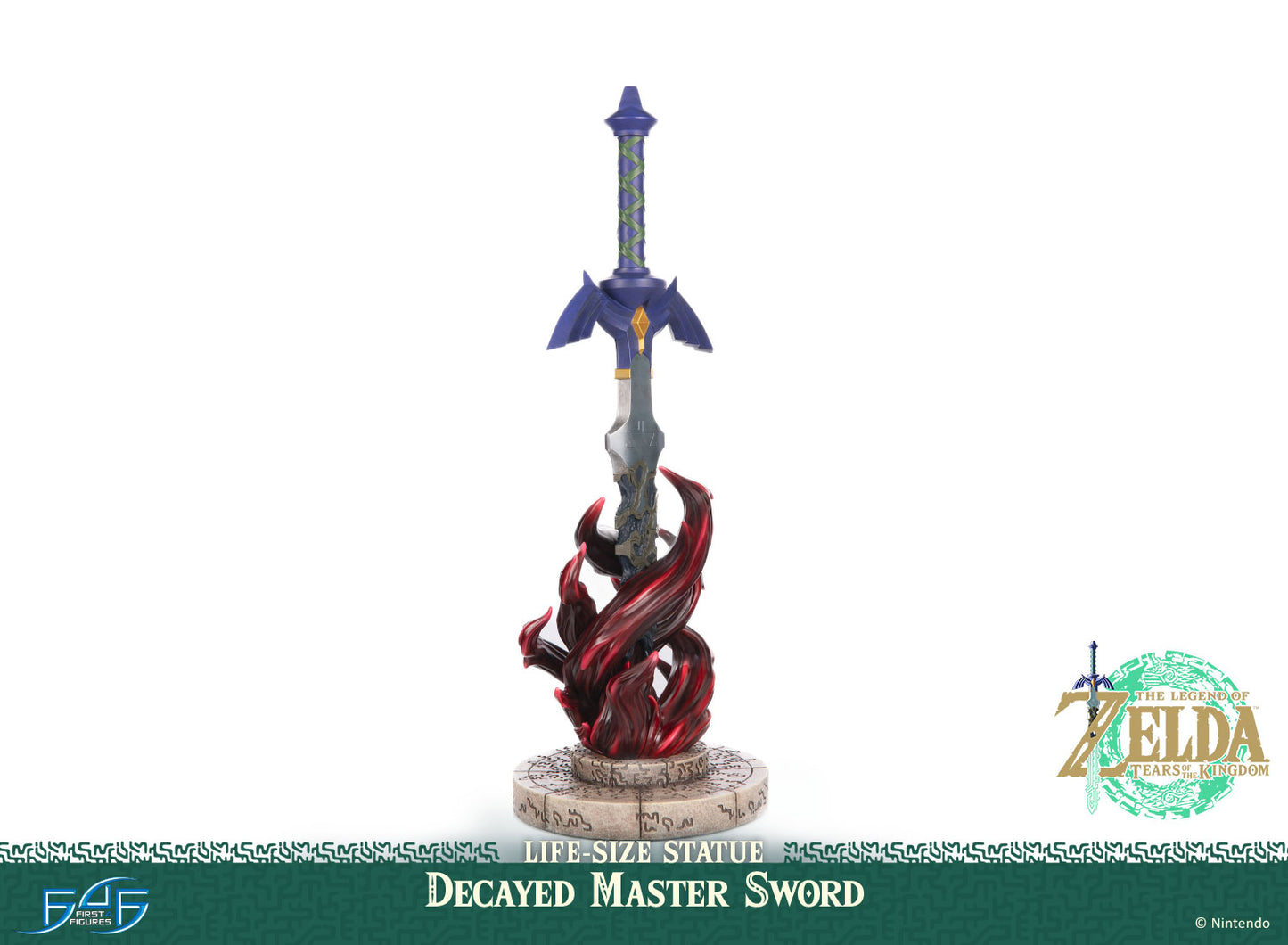 PRE ORDER – THE LEGEND OF ZELDA™: TEARS OF THE KINGDOM DECAYED MASTER SWORD LIFE-SIZE STATUE