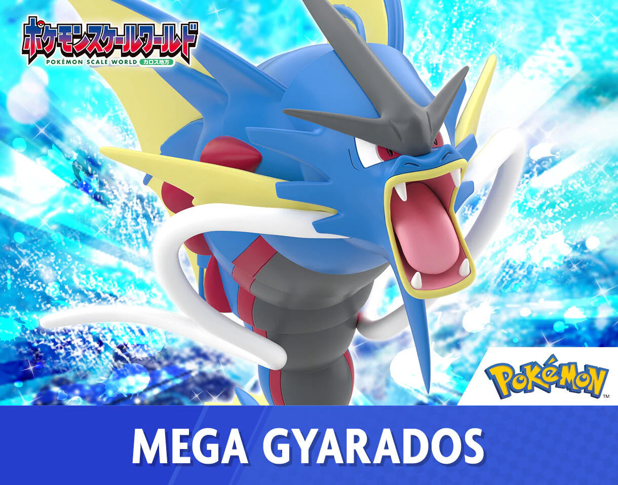 PRE ORDER – POKÉMON SCALE WORLD KALOS REGION MEGA GYARADOS